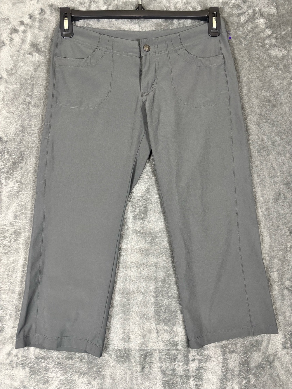 Patagonia Womens Size 2 Crop Capri Travel Hiking Gray
